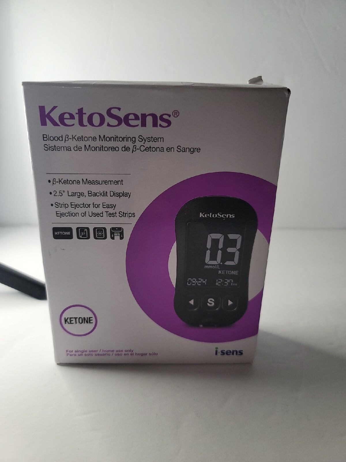 KetoSens Blood Ketone Monitoring Starter Kit: Ideal for Keto Diet with App.