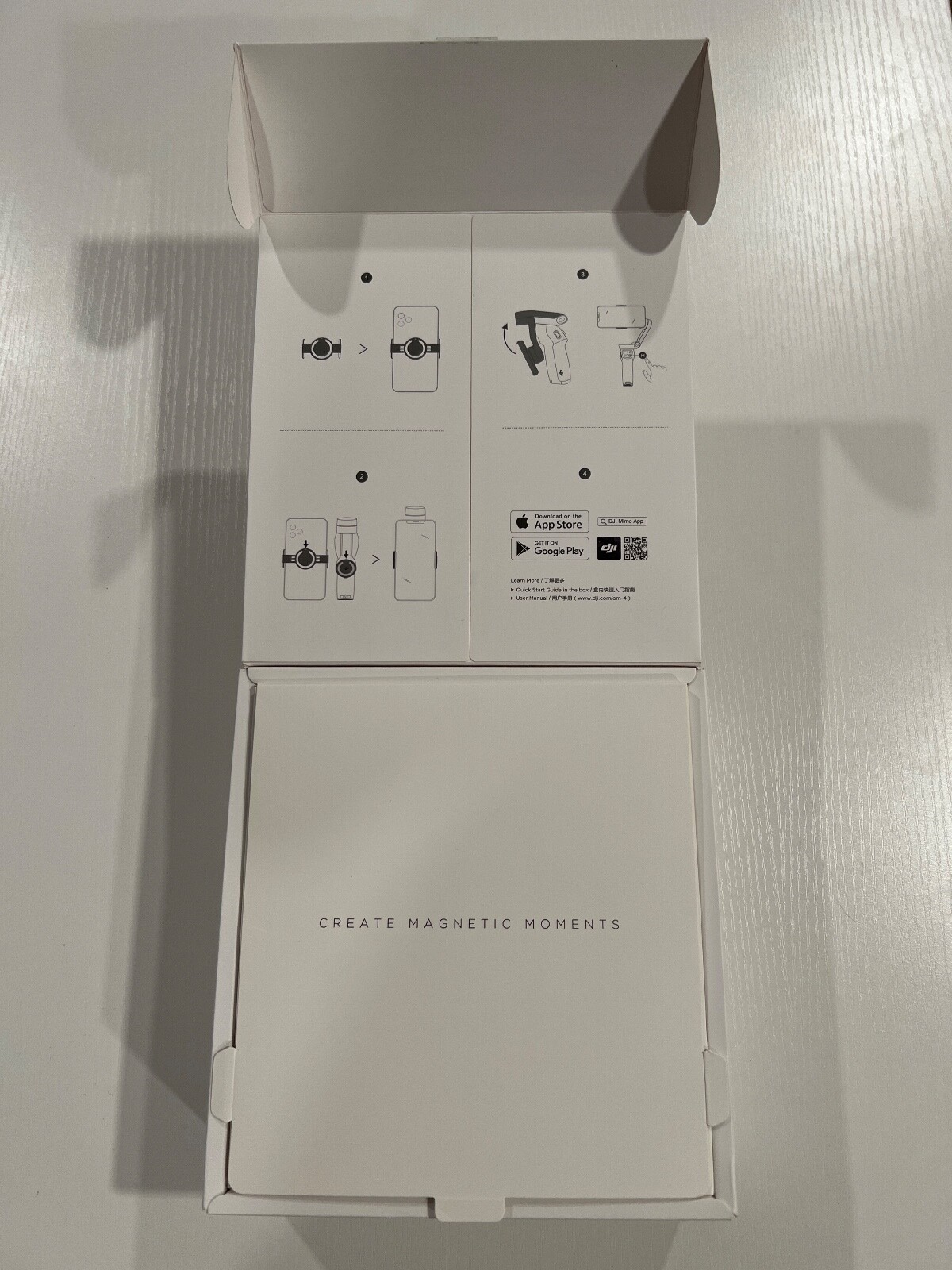 DJI OM 4 SE Gray Foldable Stabilizer
