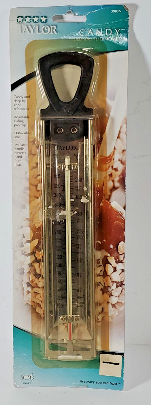 Taylor 5983N Classic Candy Deep Fry Thermometer STAINLESS STEEL 6289755
