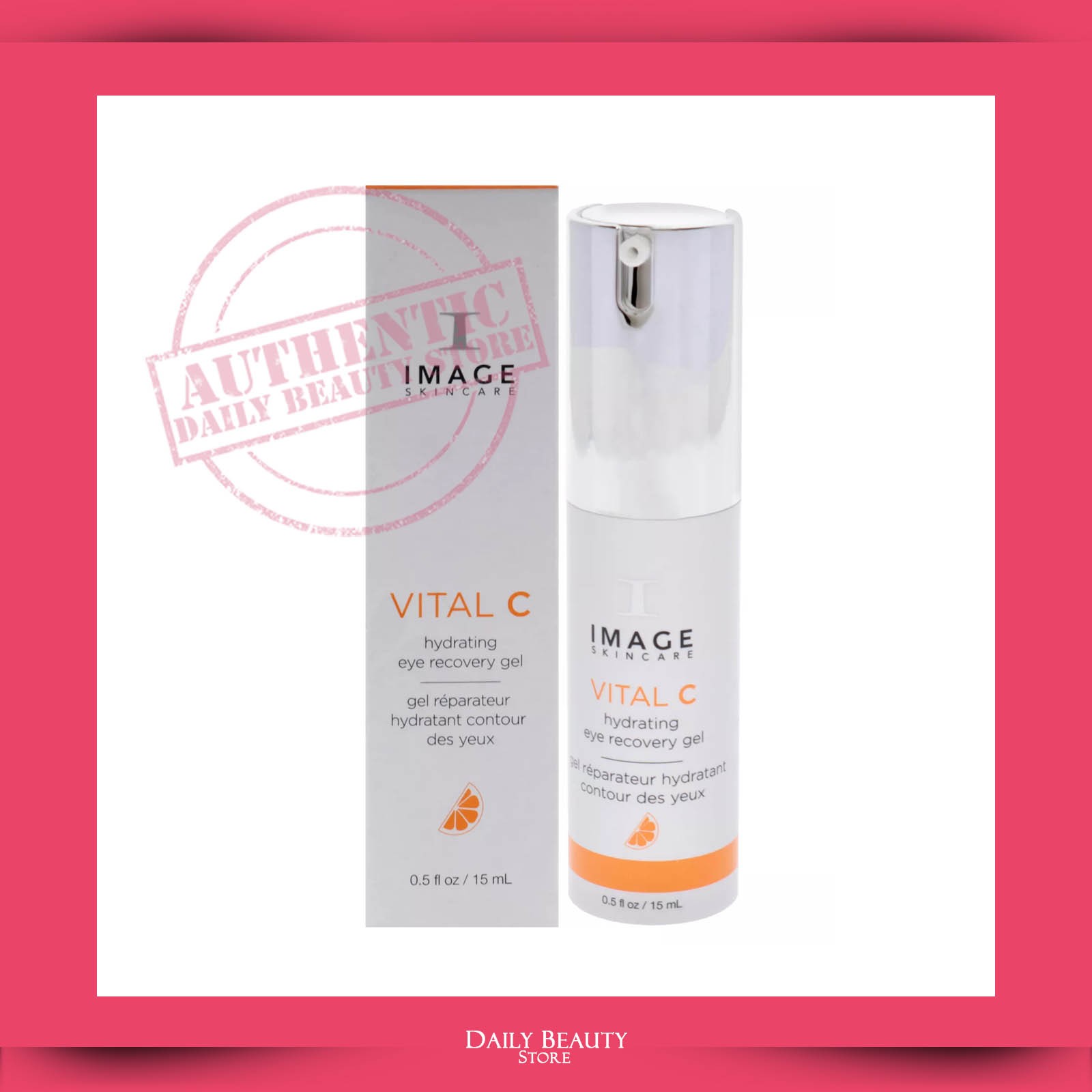Image Skincare Vital C Hydrating Eye Recovery Gel 15ml 0.5oz NEW FAST SHIP