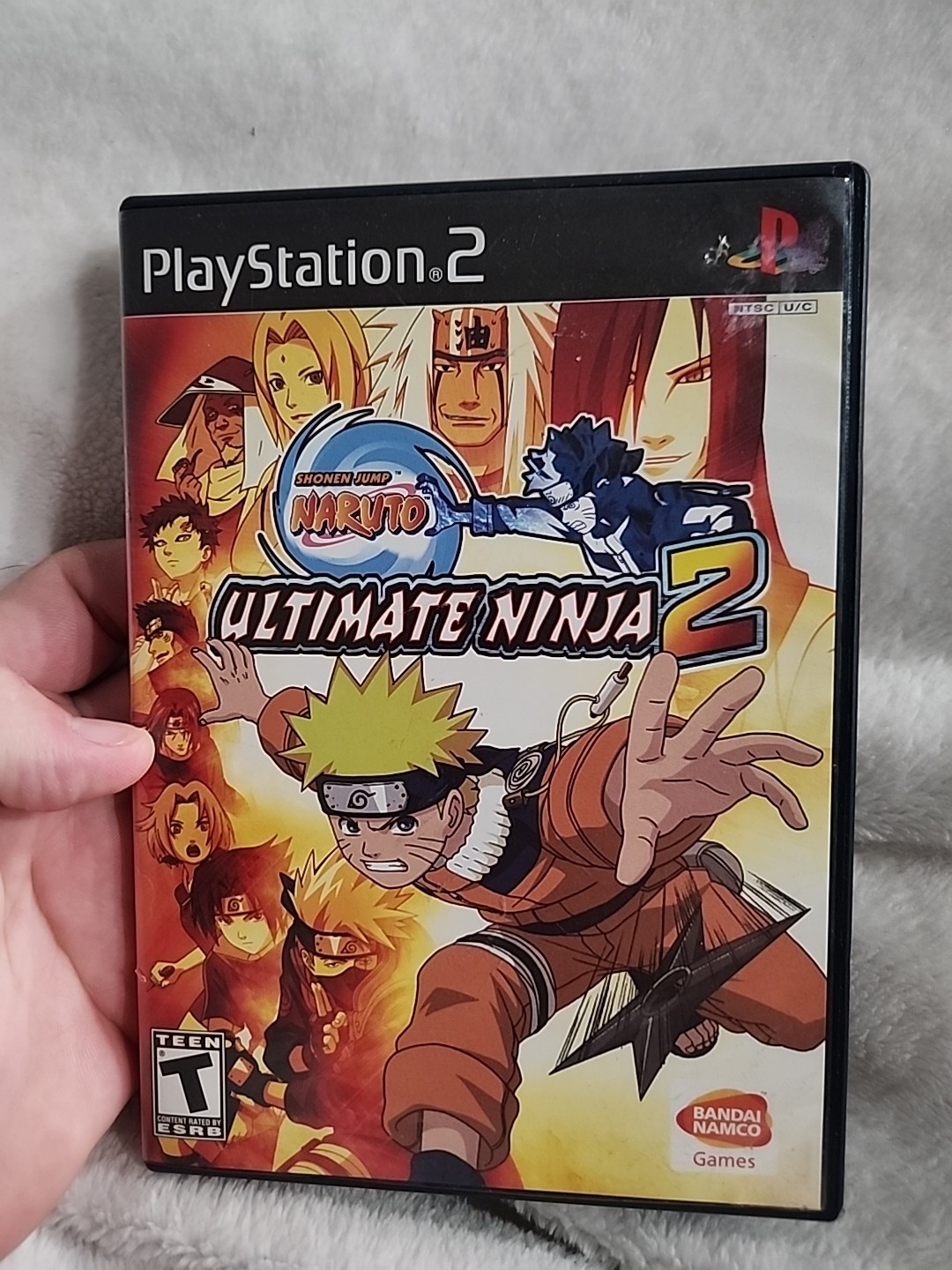 Naruto Ultimate Ninja 2 Sony Playstation 2 PS2 Cover Art And Box Only