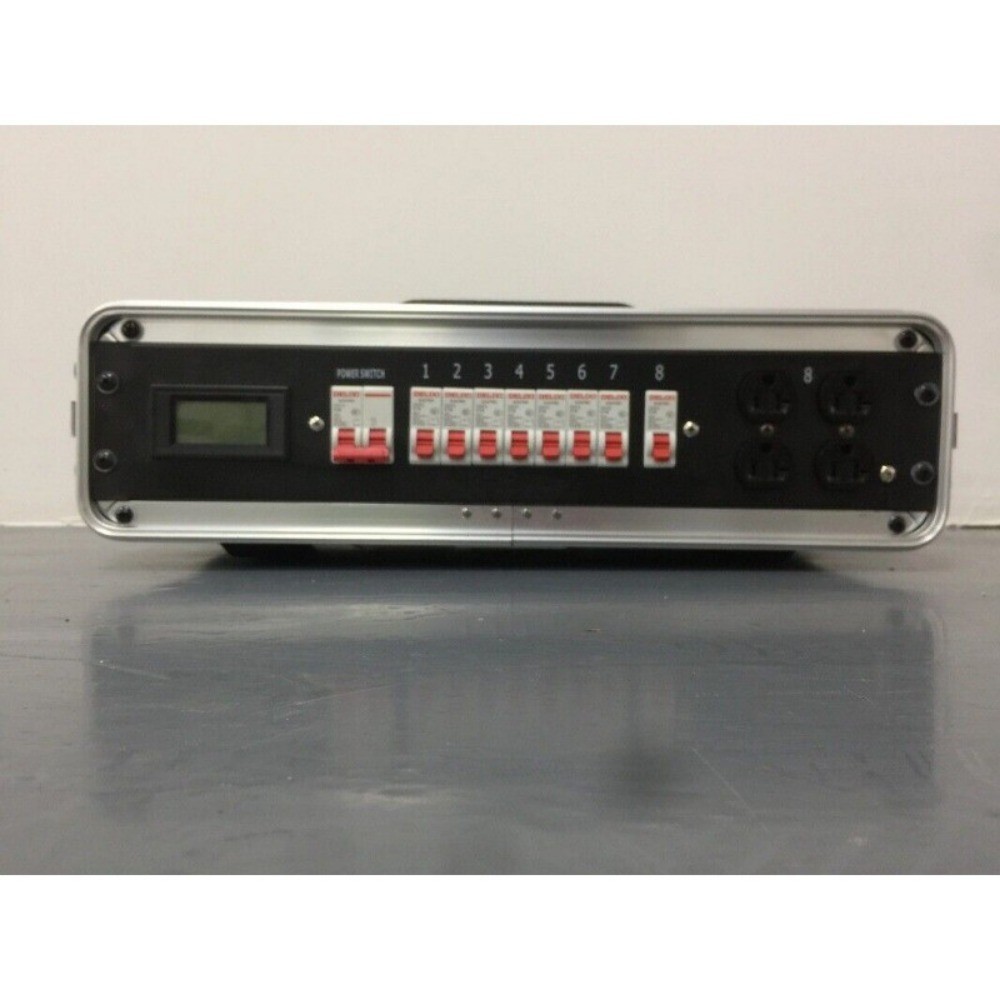 Aluminum Three Phase Power Distributor Box Edison Power Distribution Box