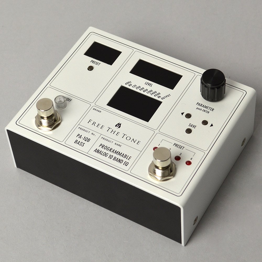 Free The Tone PA-1QB Programmable Analog 10 Band EQ Bass Japan Import