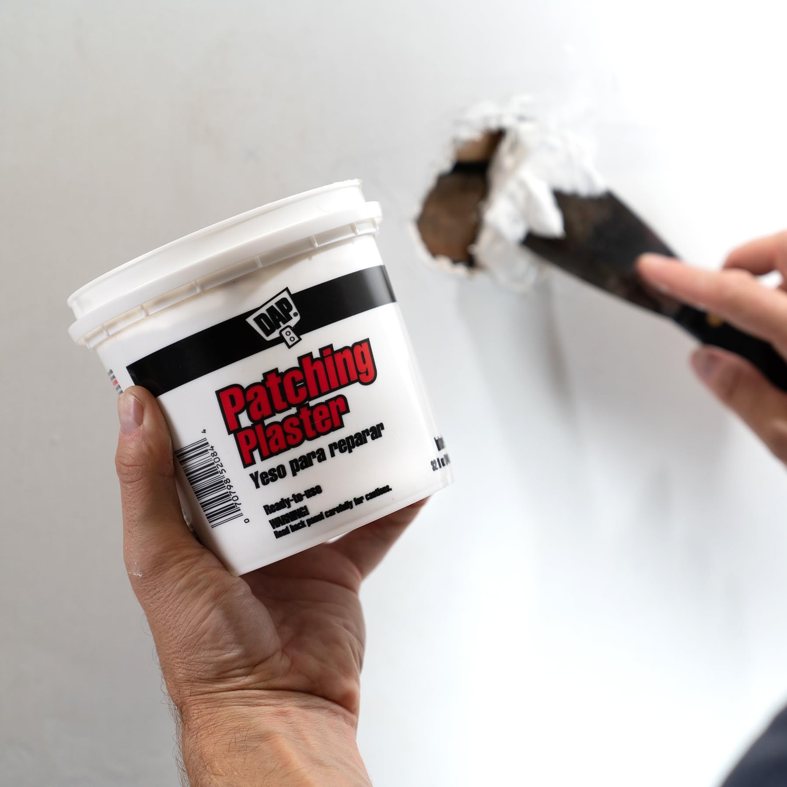 DAP Patching Plaster, White, 32 Oz (7079852084) 32 oz, White