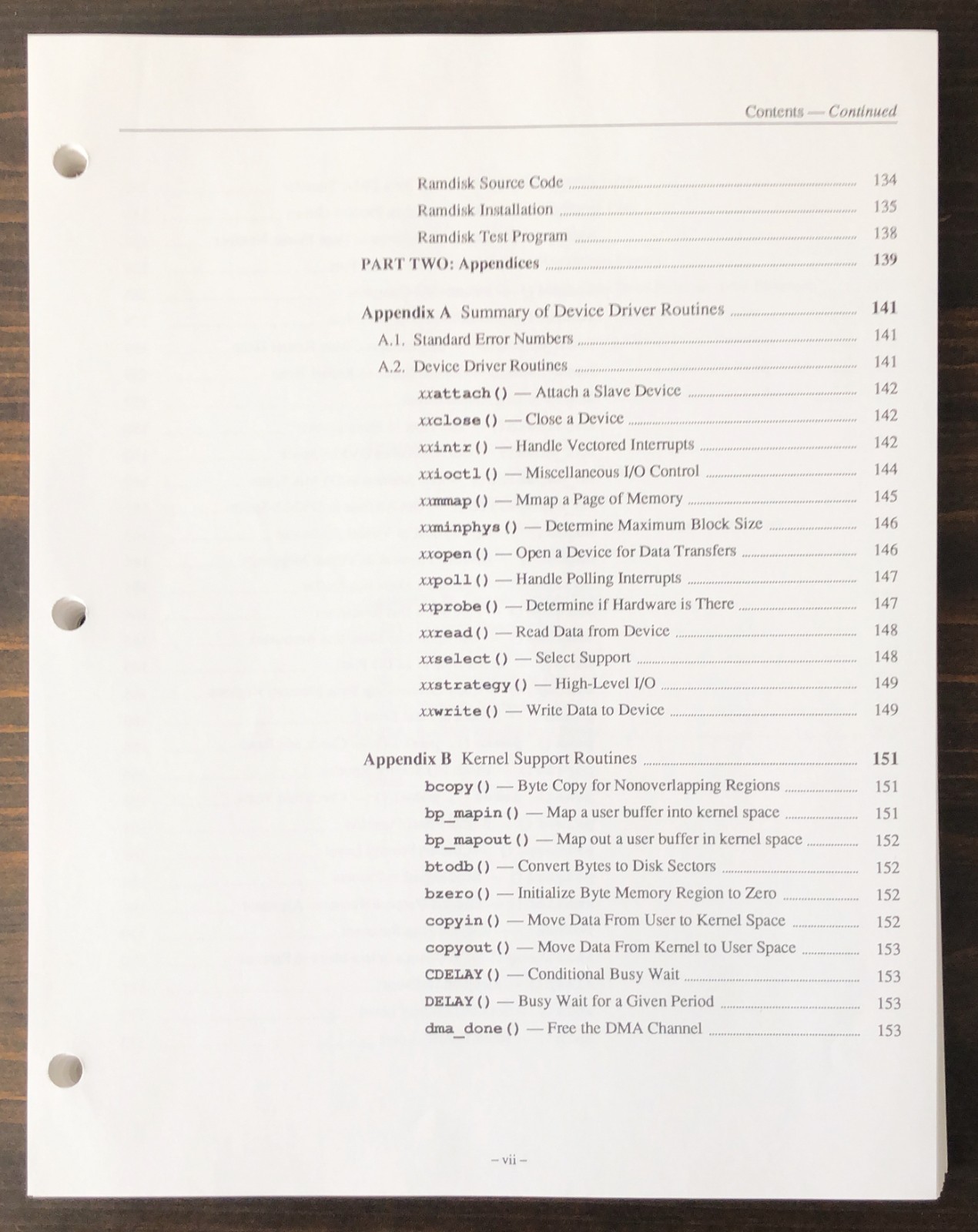 Sun Microsystems - Writing Device Drivers Manual (1990)
