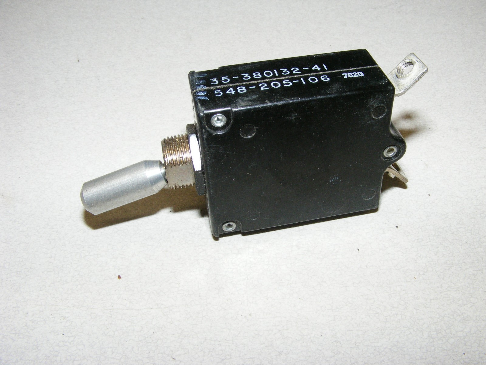 (1) AMF Wood Electric Circuit Breaker Switch 35 380132 41 Aircraft (a97)