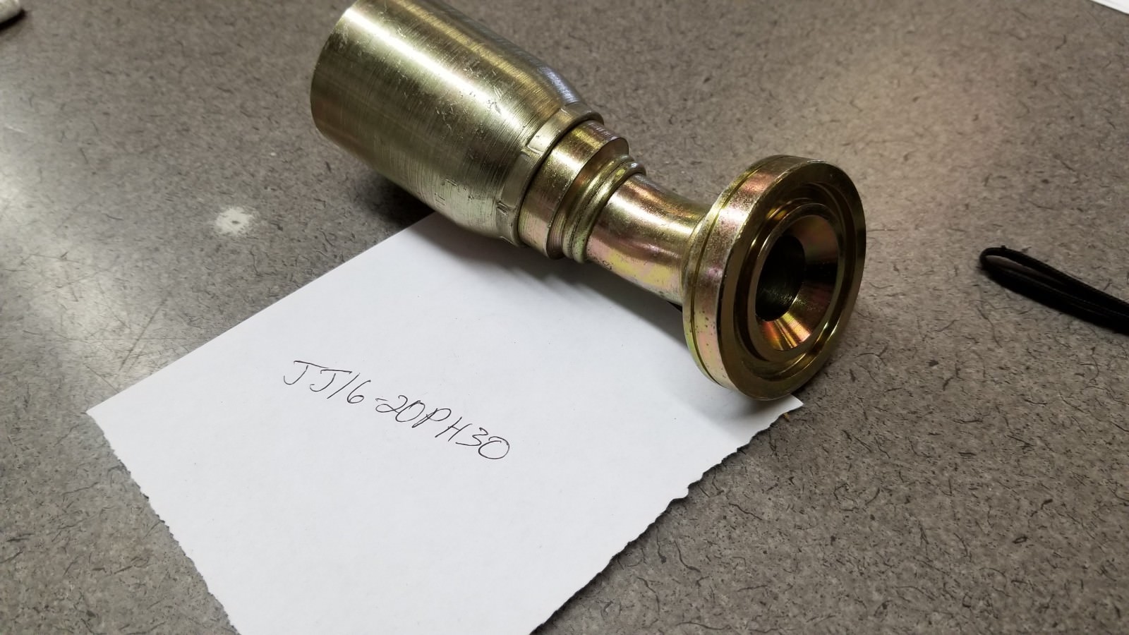 PARKER JJ16-20PH30 HYDRAULIC FITTING 30 DEGREE