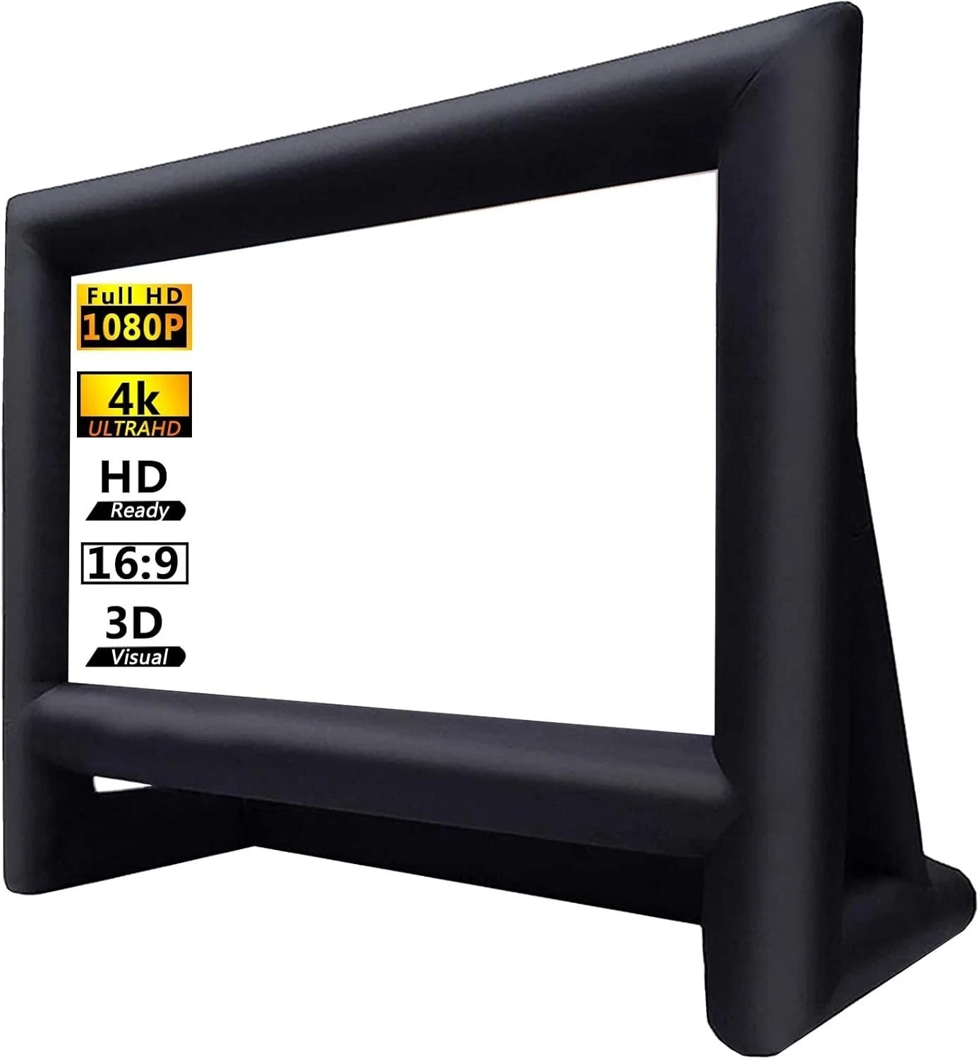 Large 16ft Inflatable Projection Screen with Quick Inflate Blower - Easy Setup