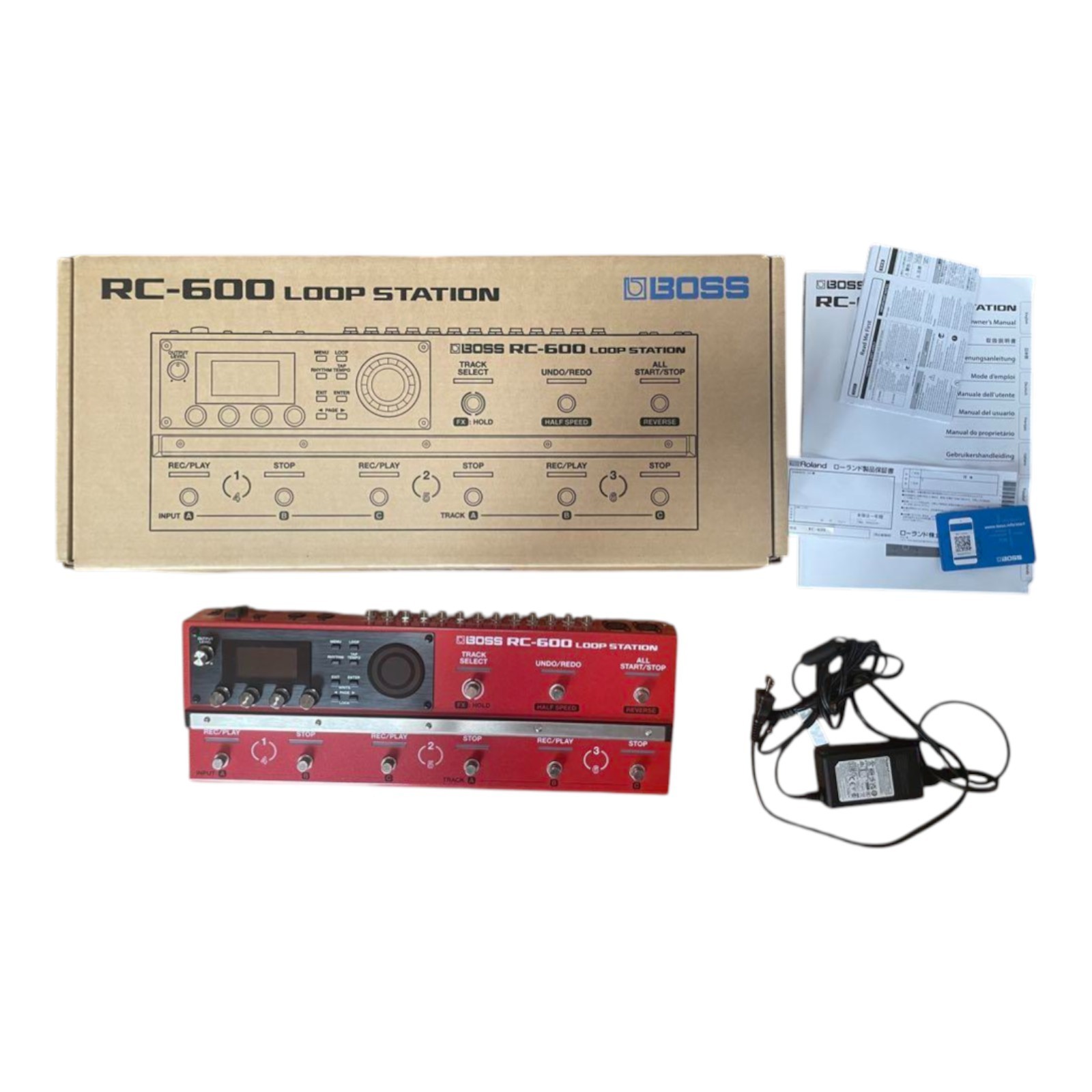BOSS RC-600 Loop Station Looper Sequencer Electric Guitar Effect Pedal New