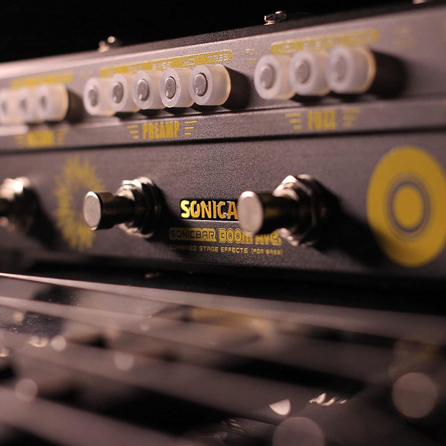 SONICAKE Bass Effects Pedals Multieffect Preamp Compressor Boost Fuzz Octave ...