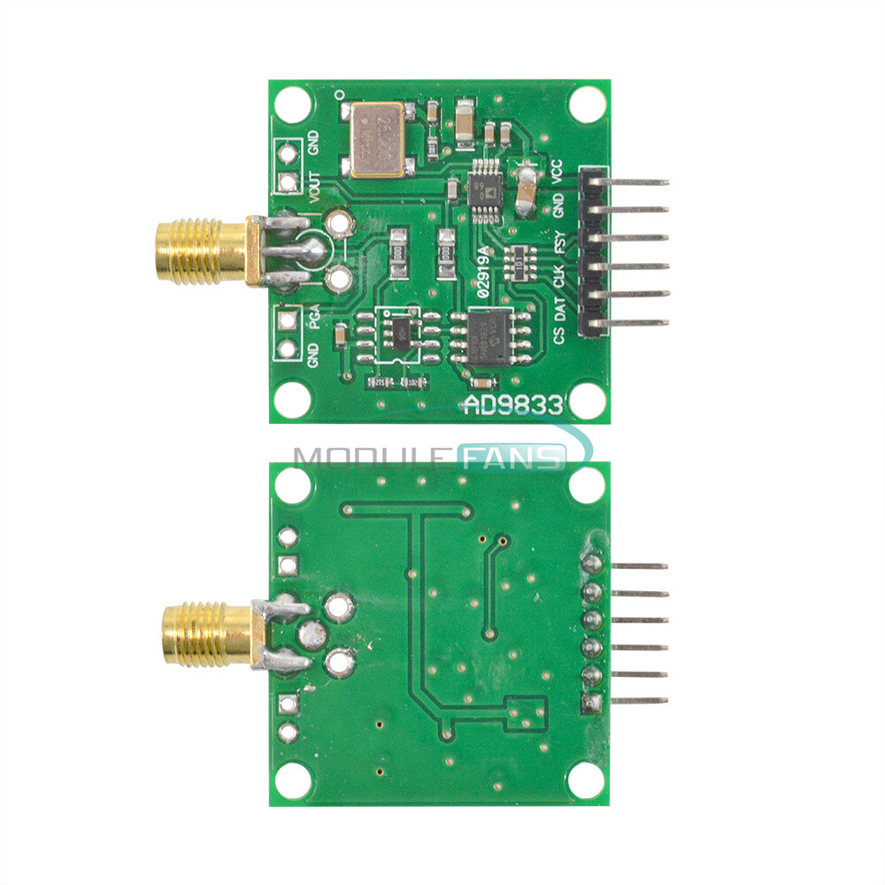 AD9833 Signal 0-12.5MHz Generator Module Square/Triangle/Sine Wave DDS