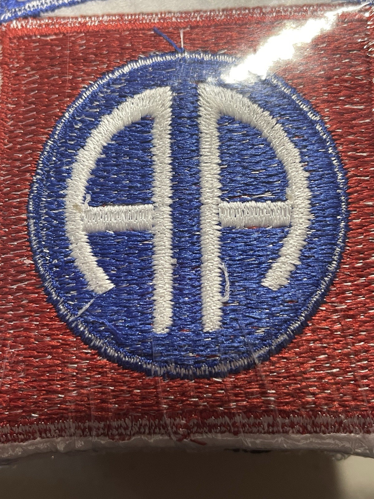 Authentic 82nd Airborne Division Patch C/E Manuf. A-B Emblem A-35 HM #093025-1