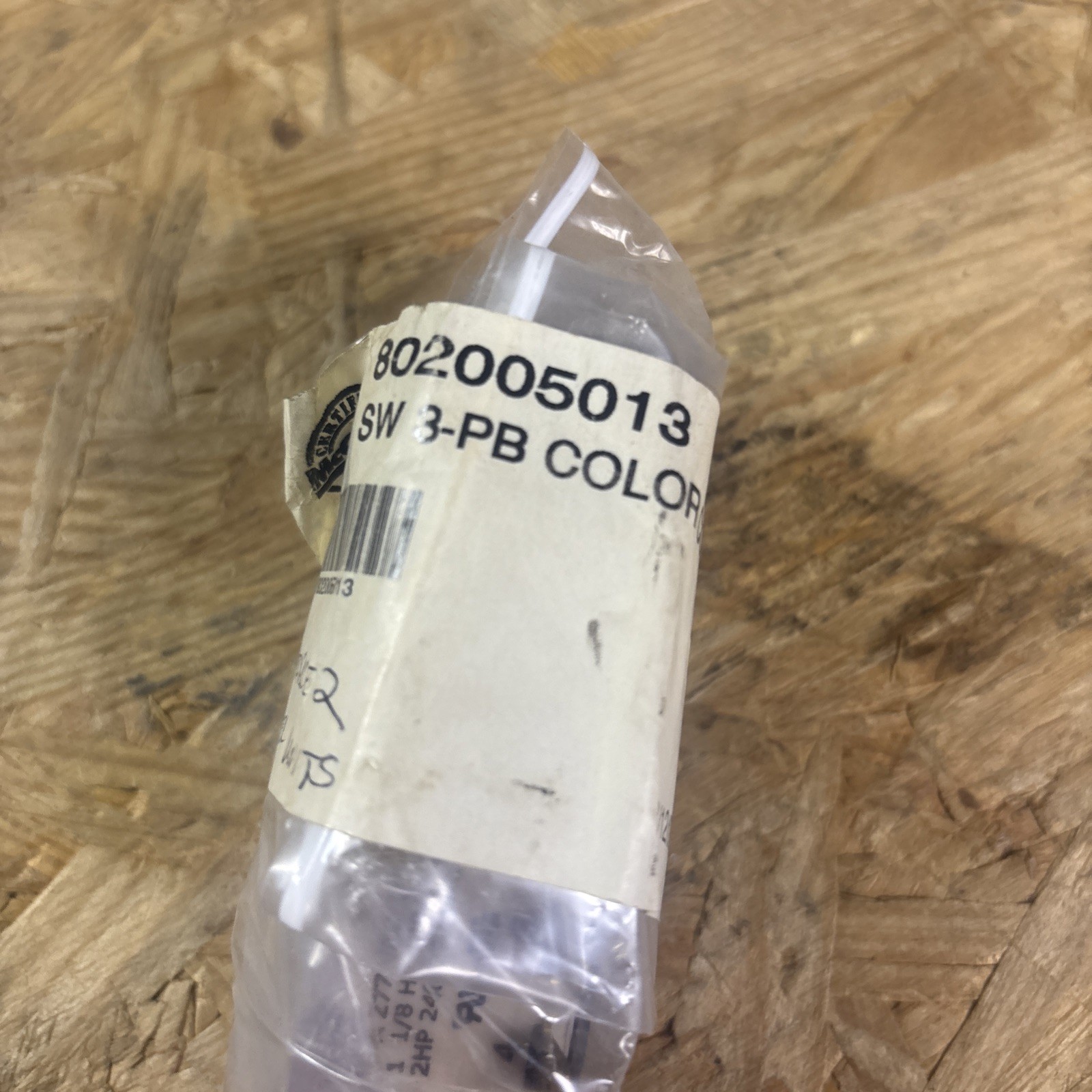 Daikin 802005013 Push Button Switch,3-Position