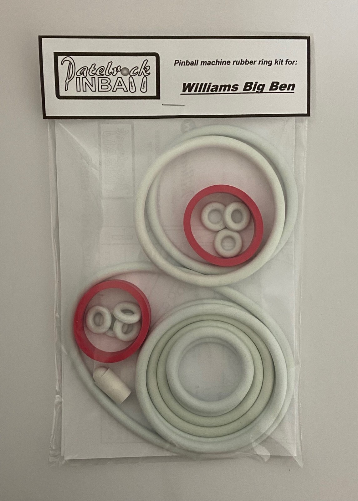 1975 Williams Big Ben Pinball Machine Rubber Ring Kit