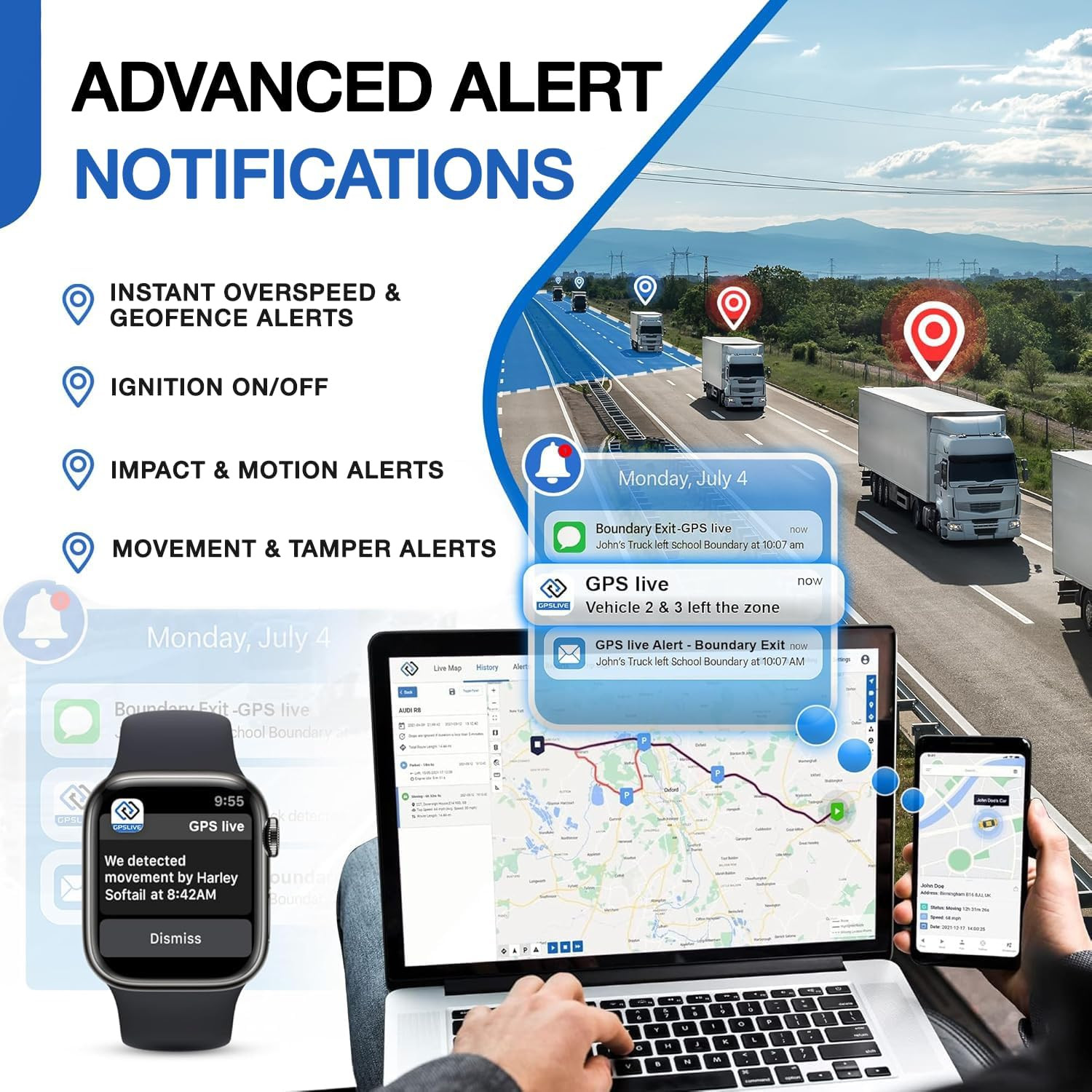 REWIRE SECURITY DB2-4G GPS Tracker for Vehicles – Real-Time Vehicle Tracking
