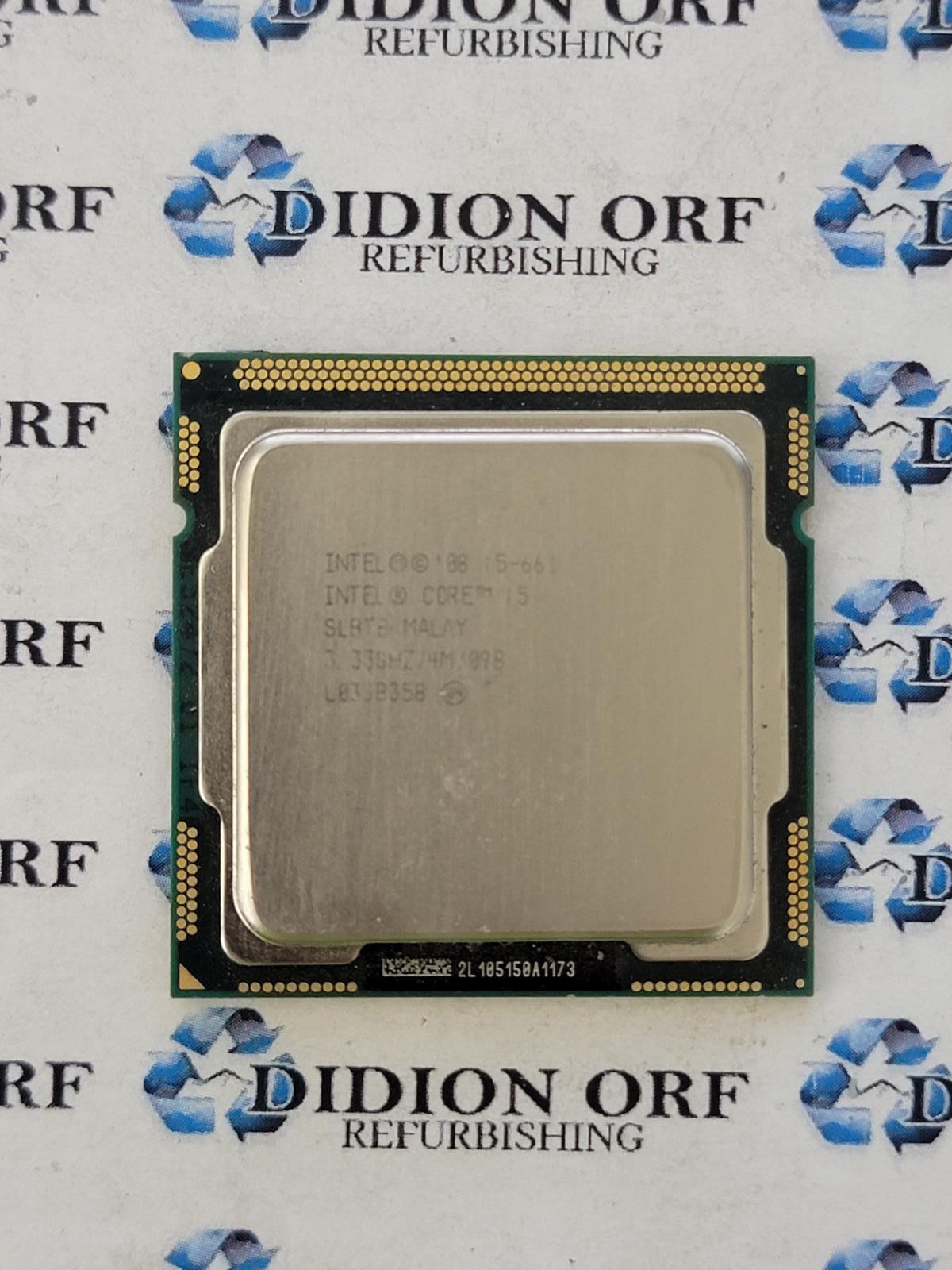 INTEL Core i5-661 SLBTB 3.33 GHz 4 MB 87 W Grade B, SKU 22957