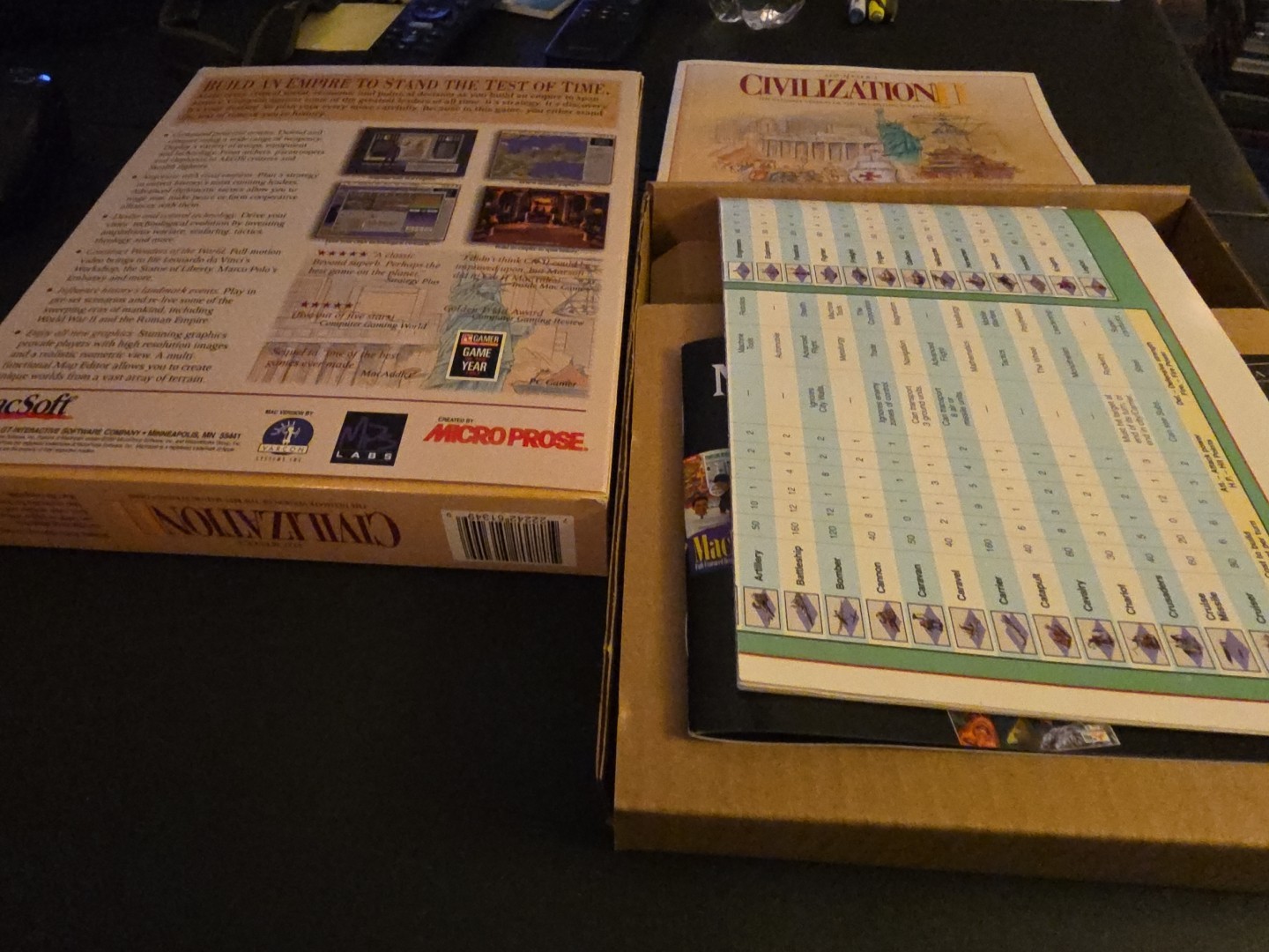 Sid Meier’s Civilization II-For Mac Computers-CD-Rom With Box Manual & Paperwork