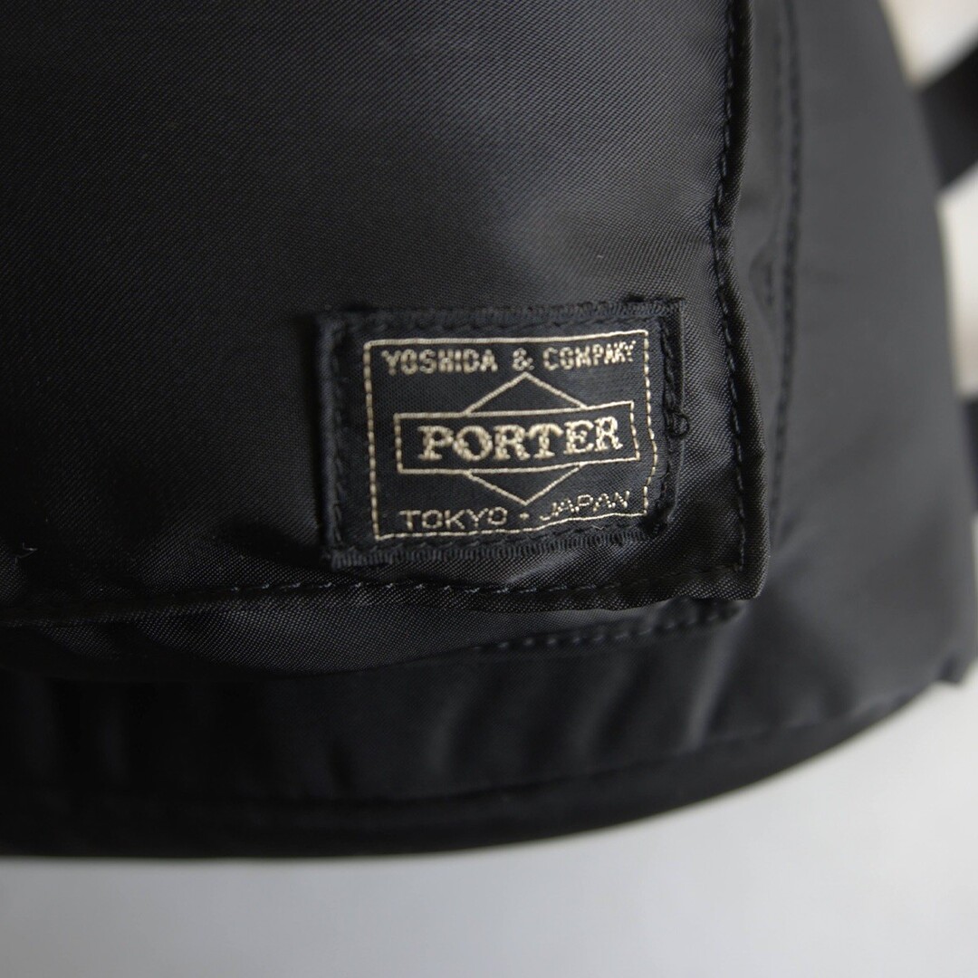Porter Tanker Backpack Black Used from Japan