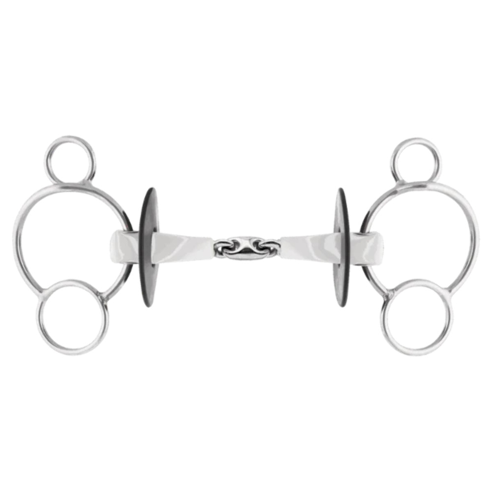 Herm Sprenger | Nathe 3 Ring Bit - Double Jointed | 5.25"