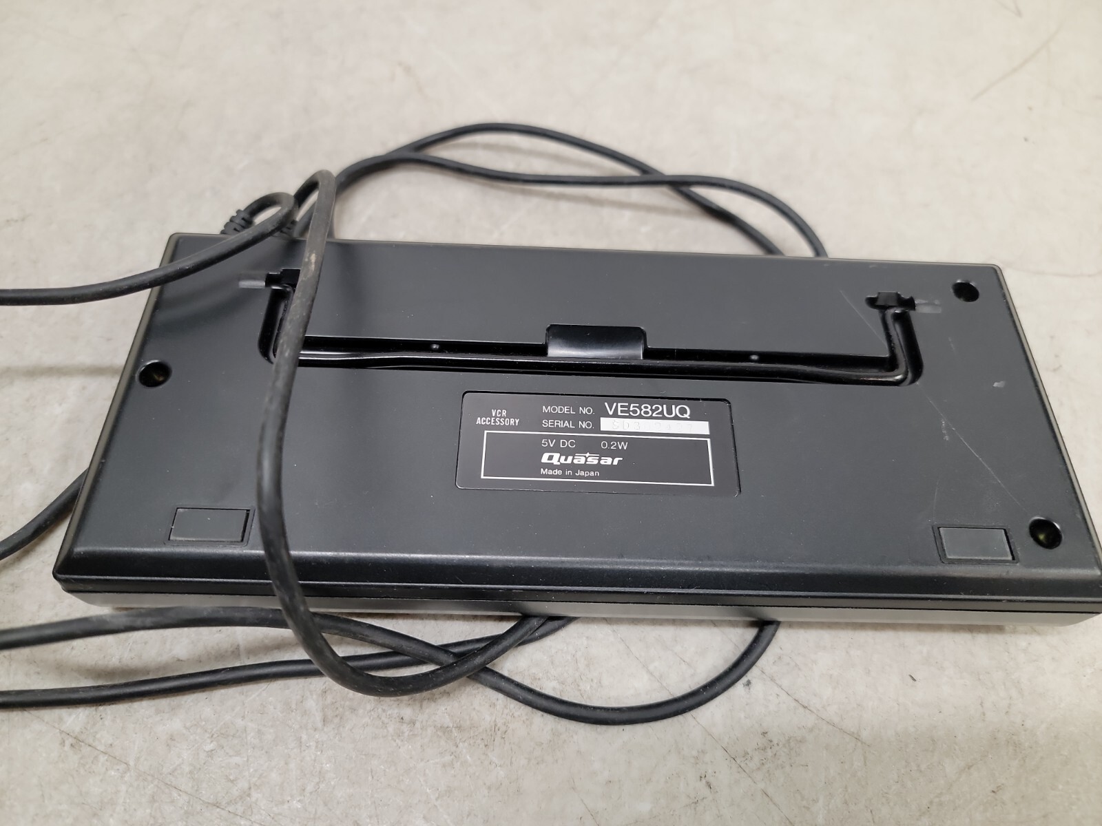 QUASAR VE582UQ EDITING CONTROLLER