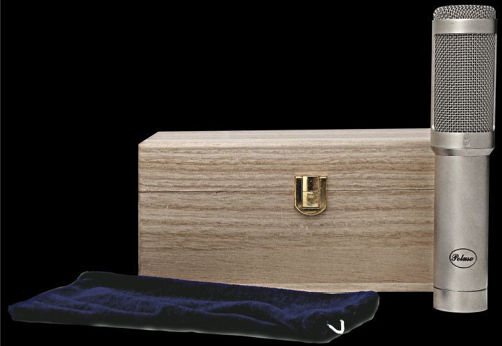 Peluso R-14 Ribbon Microphone Mic, Wood Box, Shockmount NEW, FREE SHIP, Auth Dlr