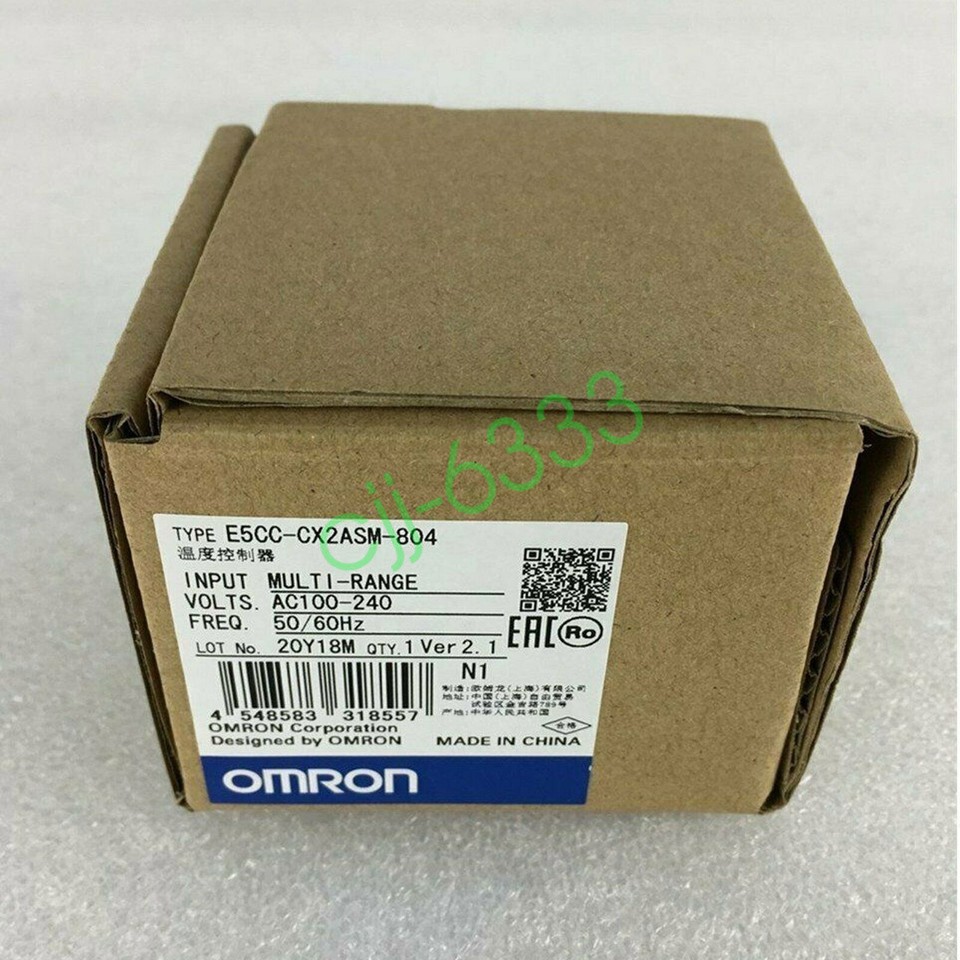 One OMRON E5CC-CX2ASM-804 Temperature Controller 100-240VAC New In Box