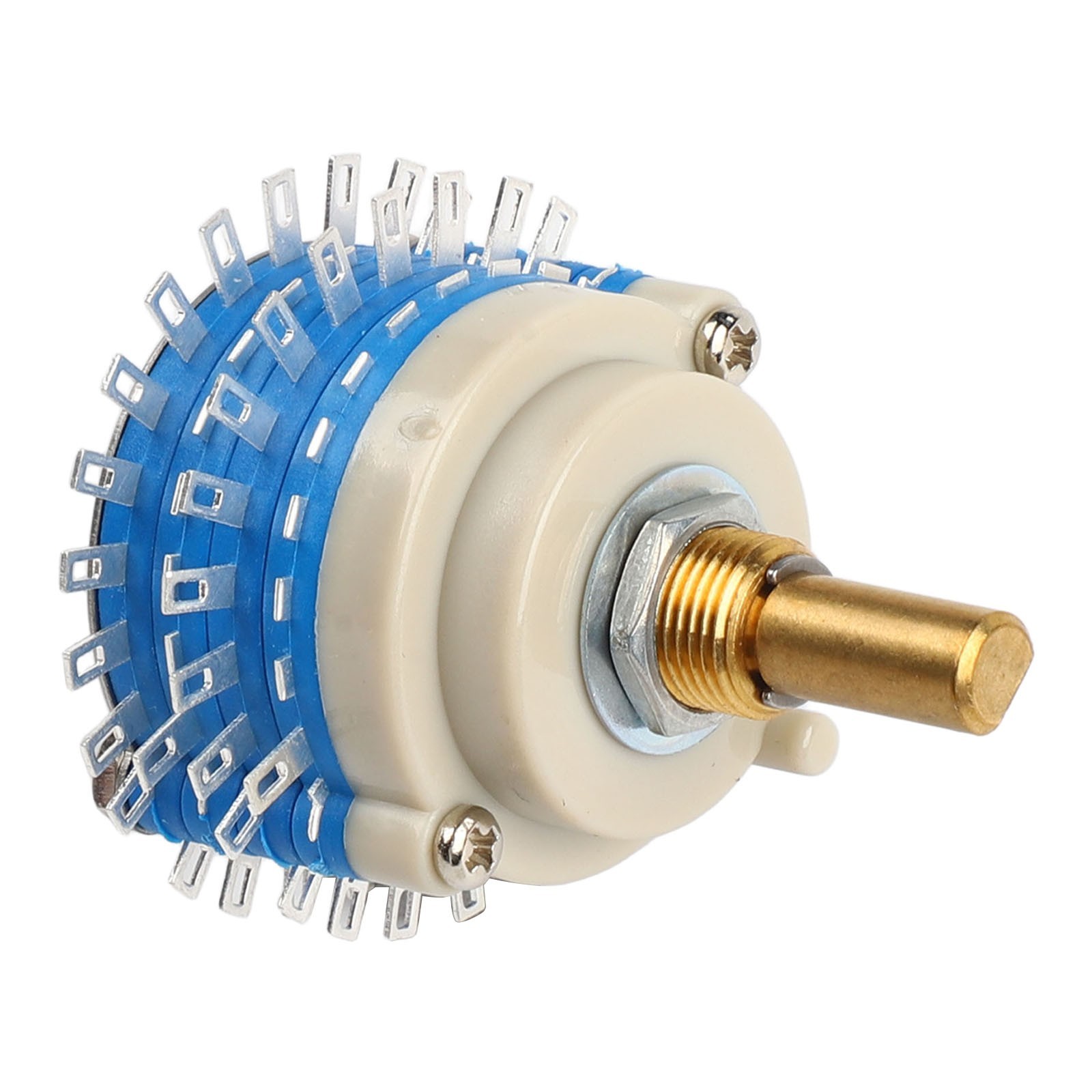 2 Pole 24-Step Rotary Switch Potentiometer for Precision Signal Control