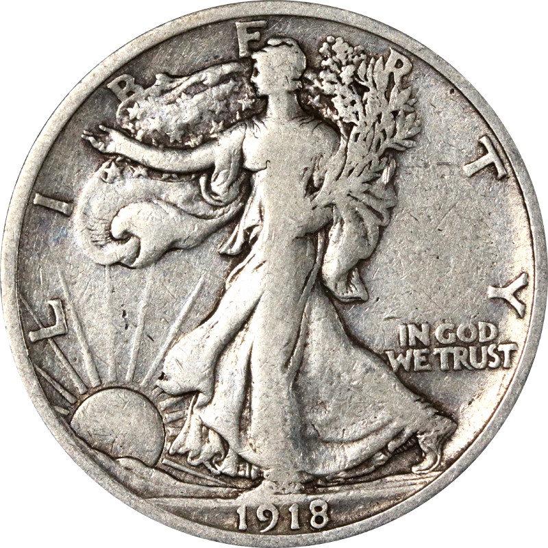 1918-S Walking Liberty Half