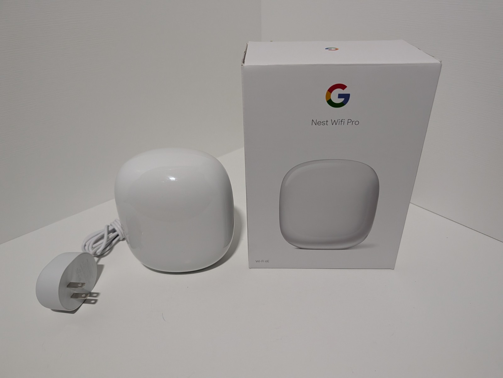 1‑Pack Google Nest Wifi Pro Wi‑Fi 6E Mesh Router Used Original Packaging G6ZUC