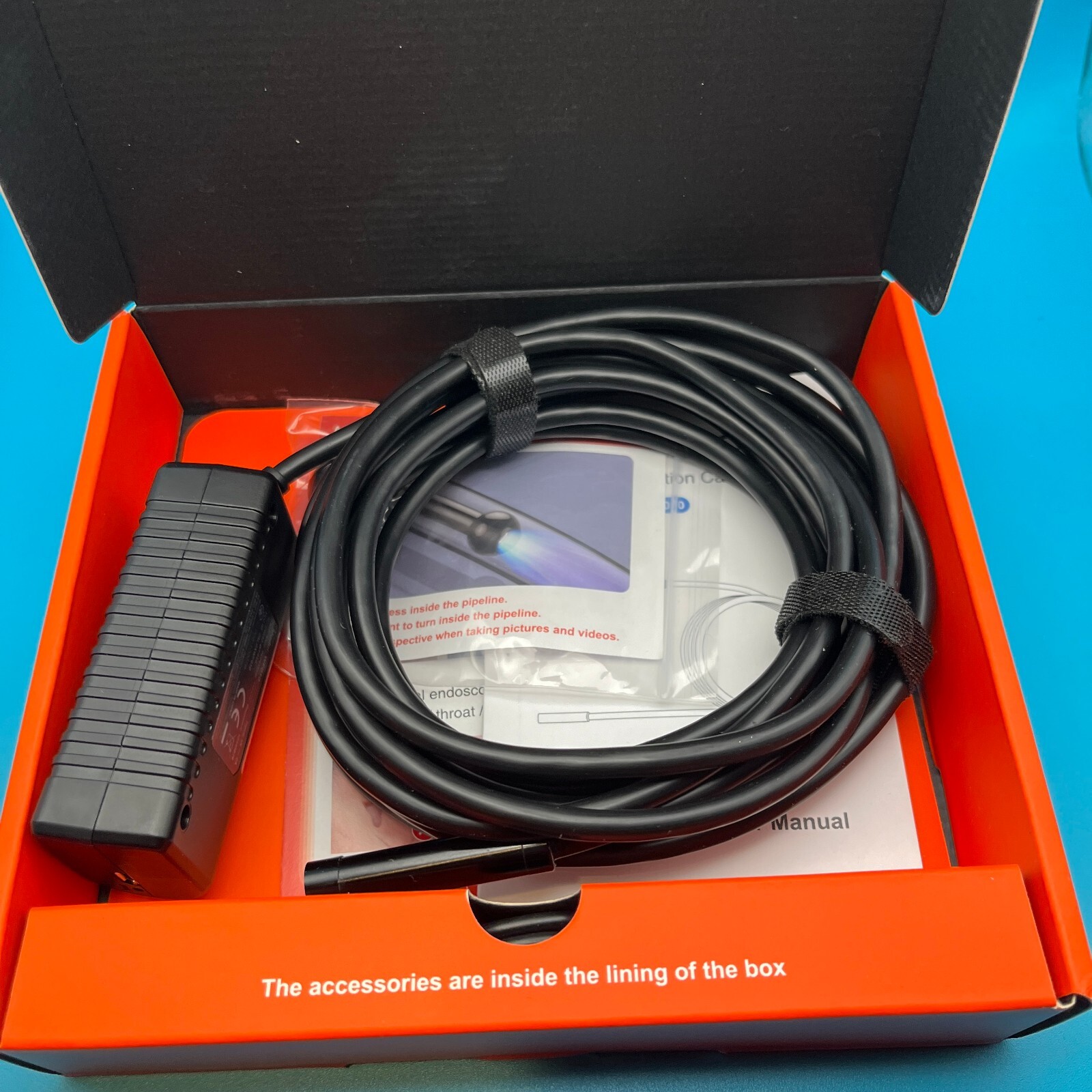 Depstech Wireless Endoscope Waterproof Inspection Snake Camera New Open Box