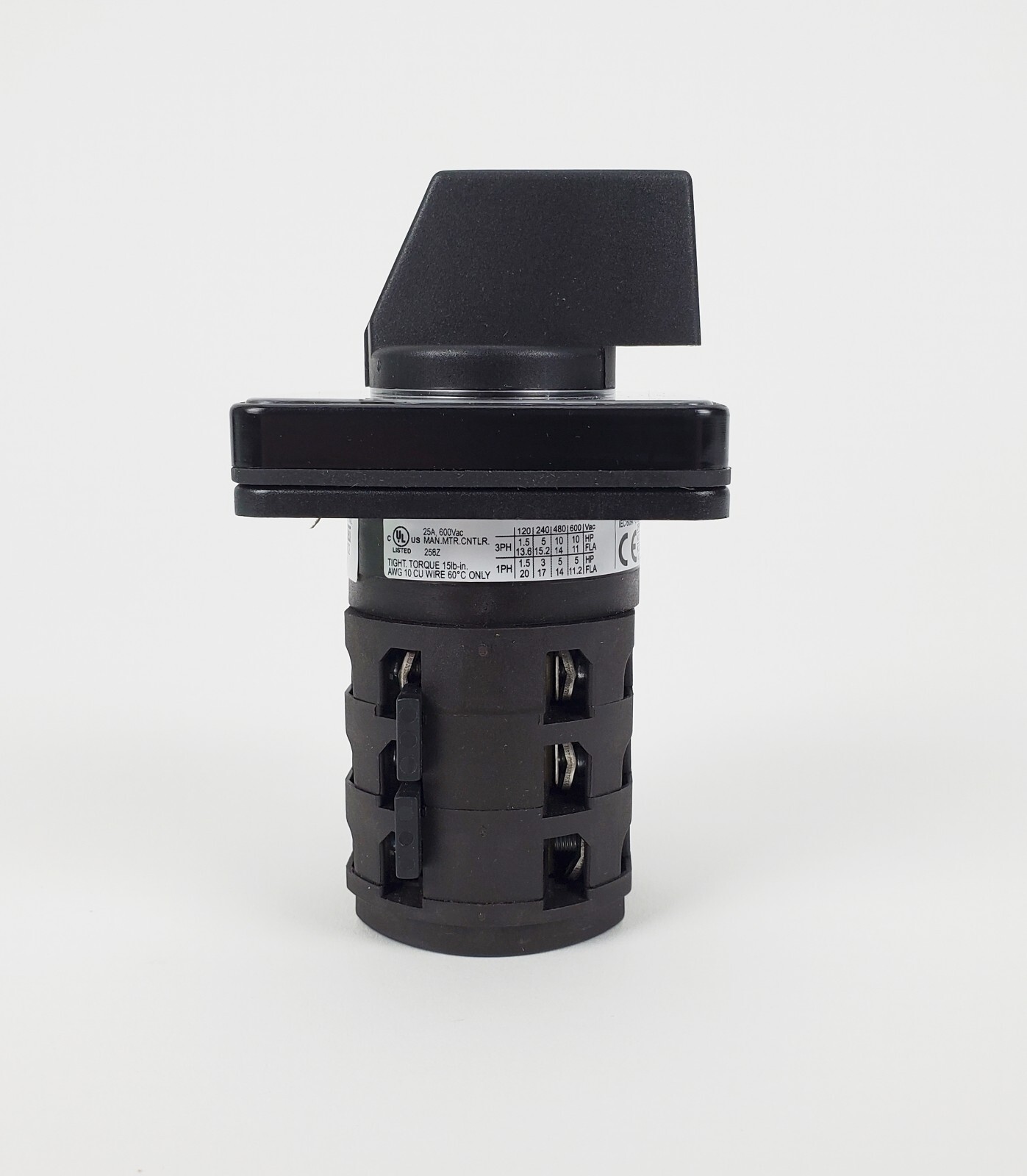 Salzer M225-SE0737 Rotary Cam Switch, New!