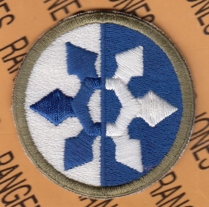 US Army 33rd Corps Command GHOST Modern ~2.5" patch c/e