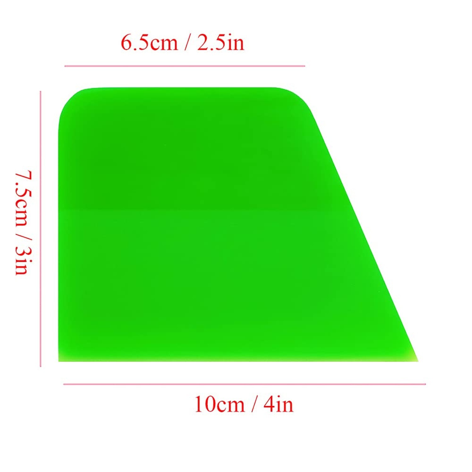PPF Squeegee Anti-Scratch Soft TPU Vinyl Small Tint Scraper Water Blade for P...