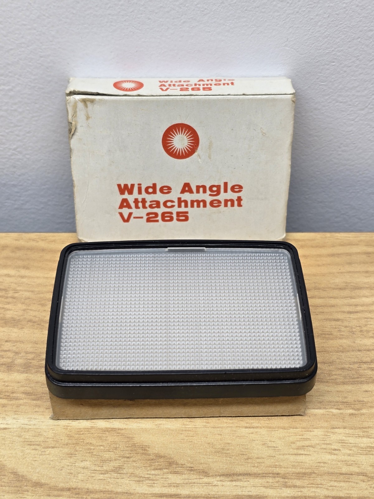 Vivitar V-265 Wide Angle Attachment Flash Adapter For 265 Diffuser