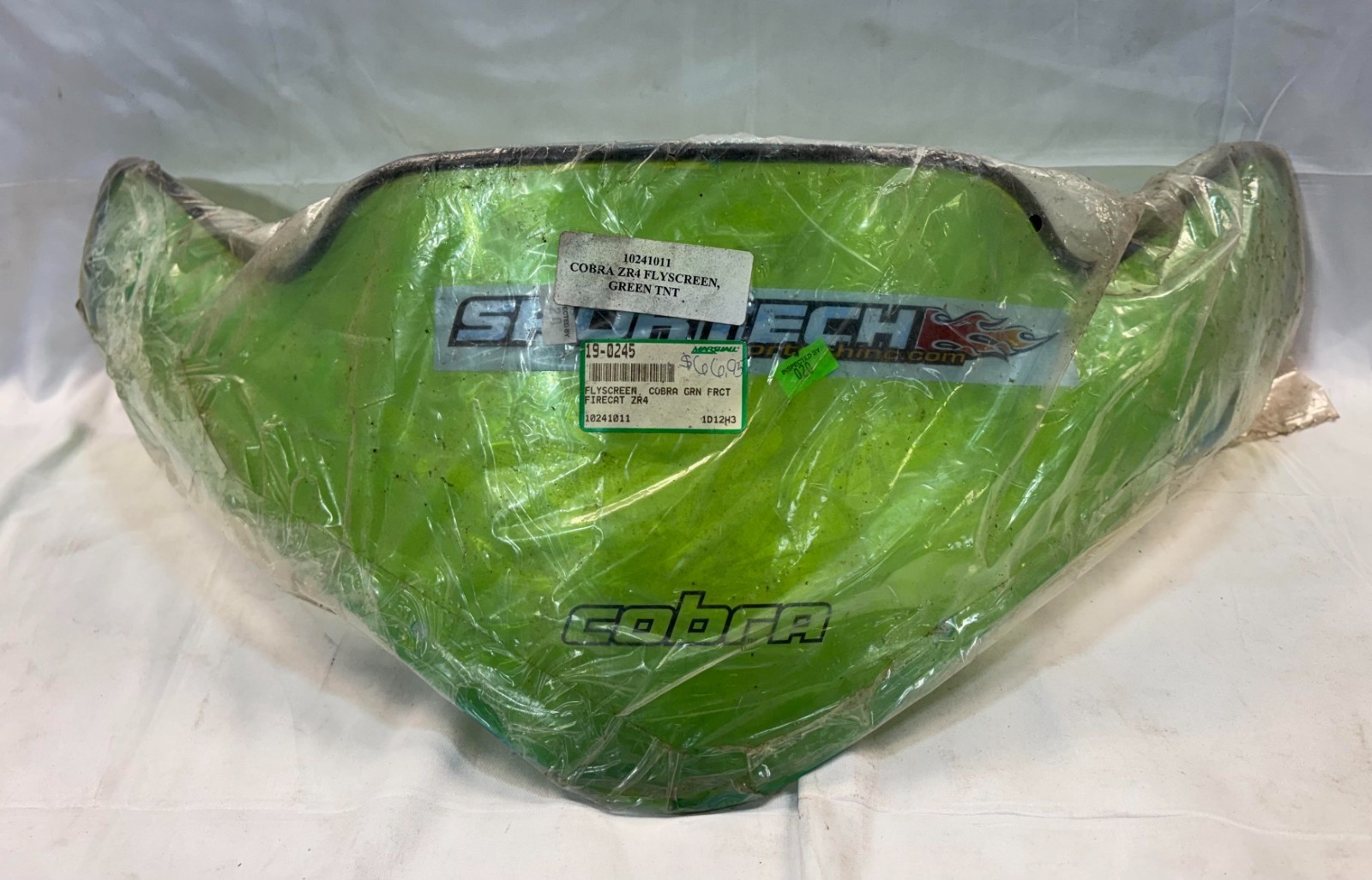 NEW COBRA ZR4 FLYSCREEN GREEN TNT PART # 10241011