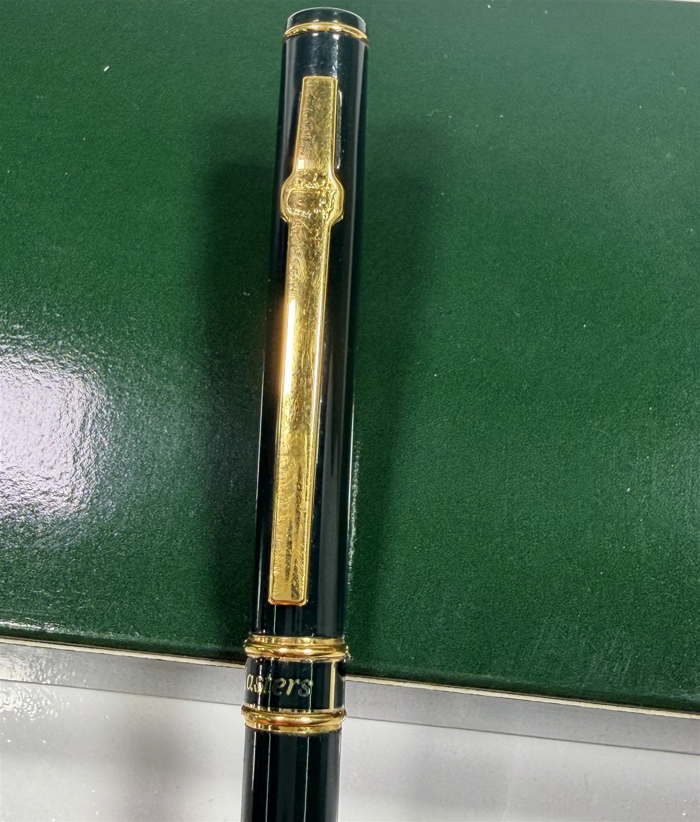 The Masters Golf Vintage Green Ballpoint Pen Augusta ANGC