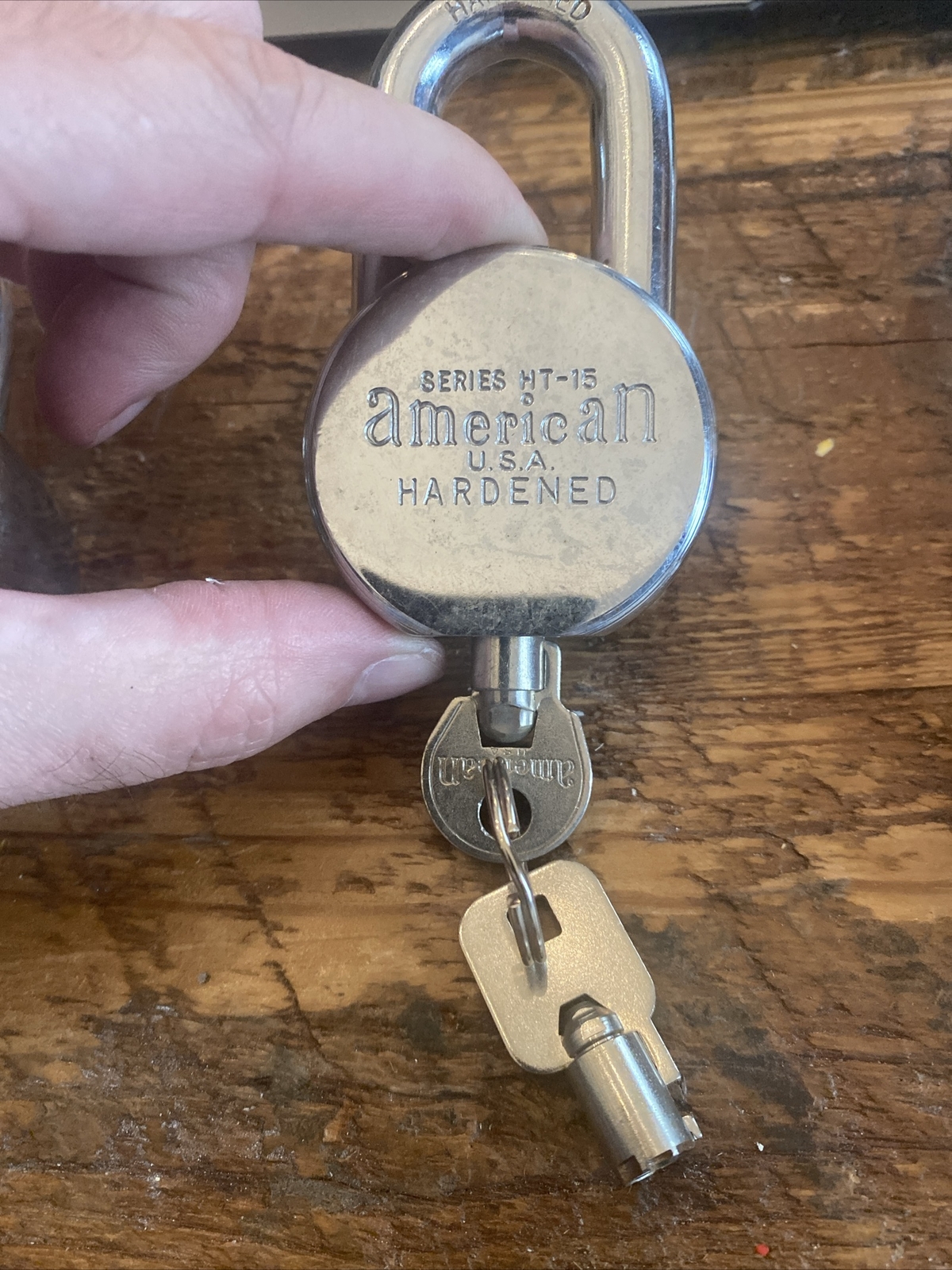 AMERICAN LOCK 700, 600, And WT-15 Lock Set.