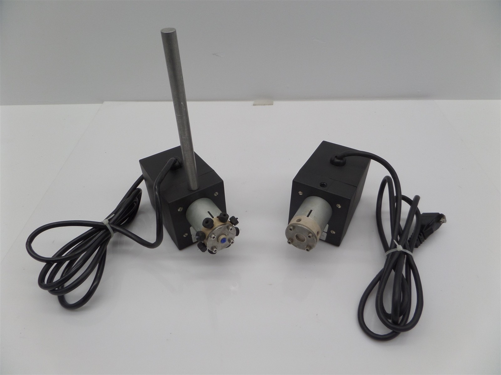 Lot of 2 Pharmacia MV-7 and MV-8 Motor Valves Untested