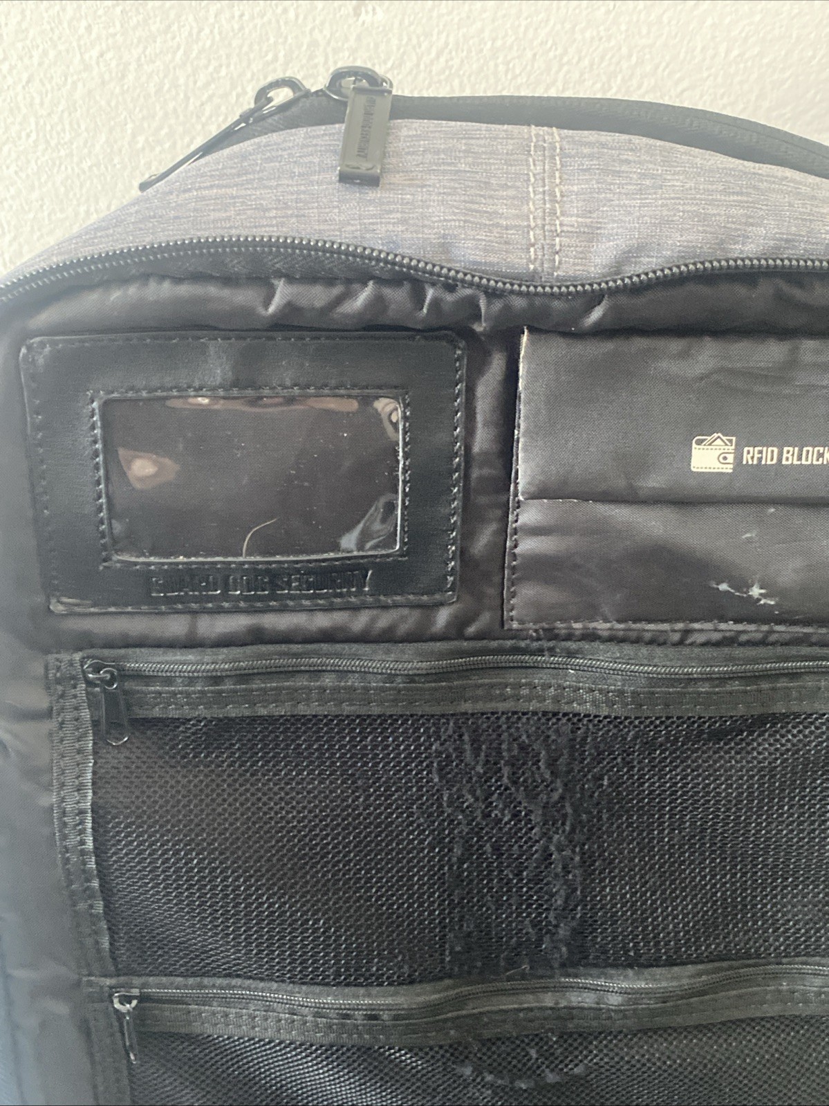 Guard Dog Security ProShield Smart Bulletproof Gray Backpack 27L