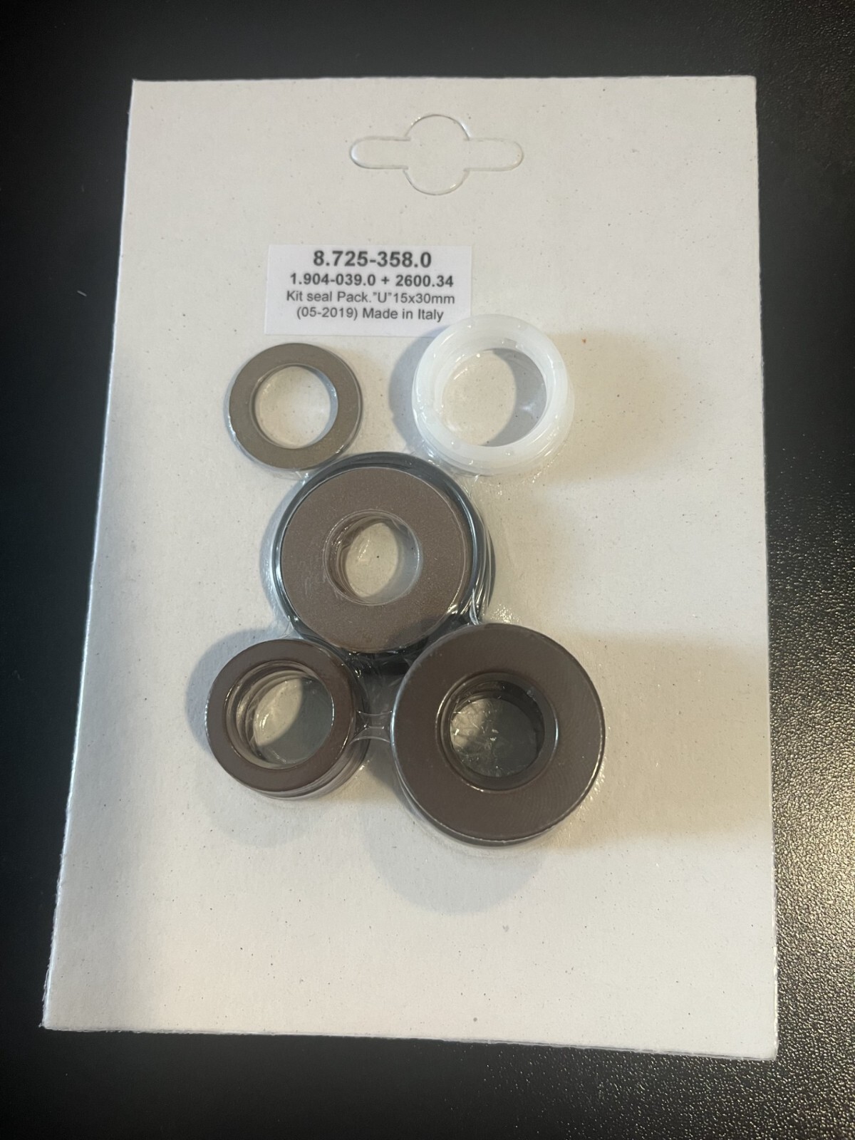 Karcher 8.725-358.0 15 mm U-Seal Kit Fits Karcher, Hotsy, Landa, Legacy Pumps