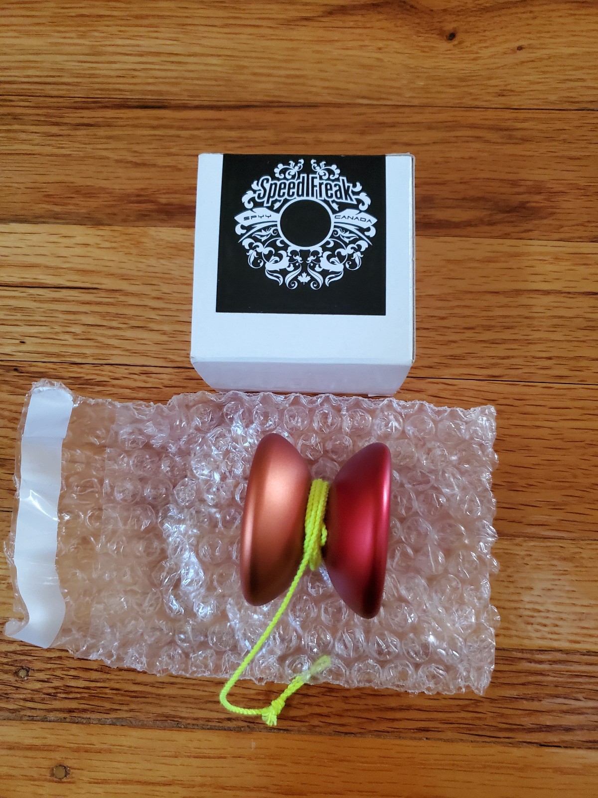 SPYY yoyo Speedfreak NEW orange/red