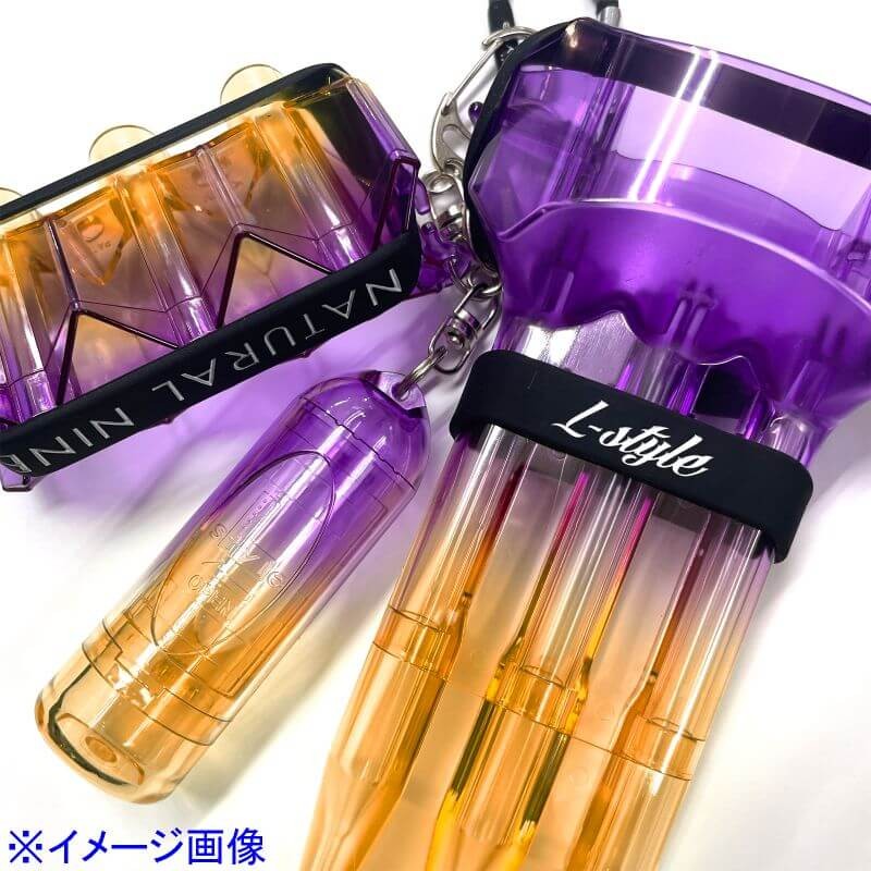 Natural Nine Crystal Twin-Color Tricky Flight Case