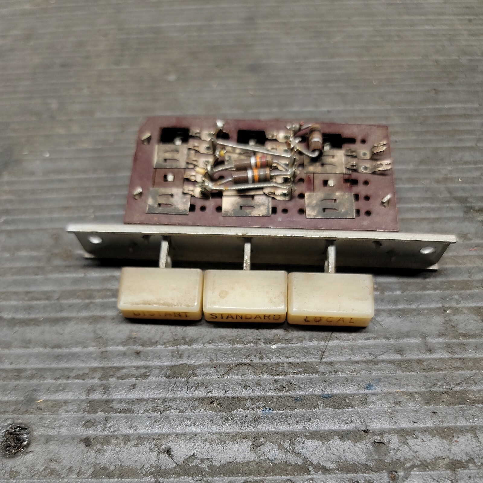 Fisher Model 90t Fm Am Switch Board Assembly