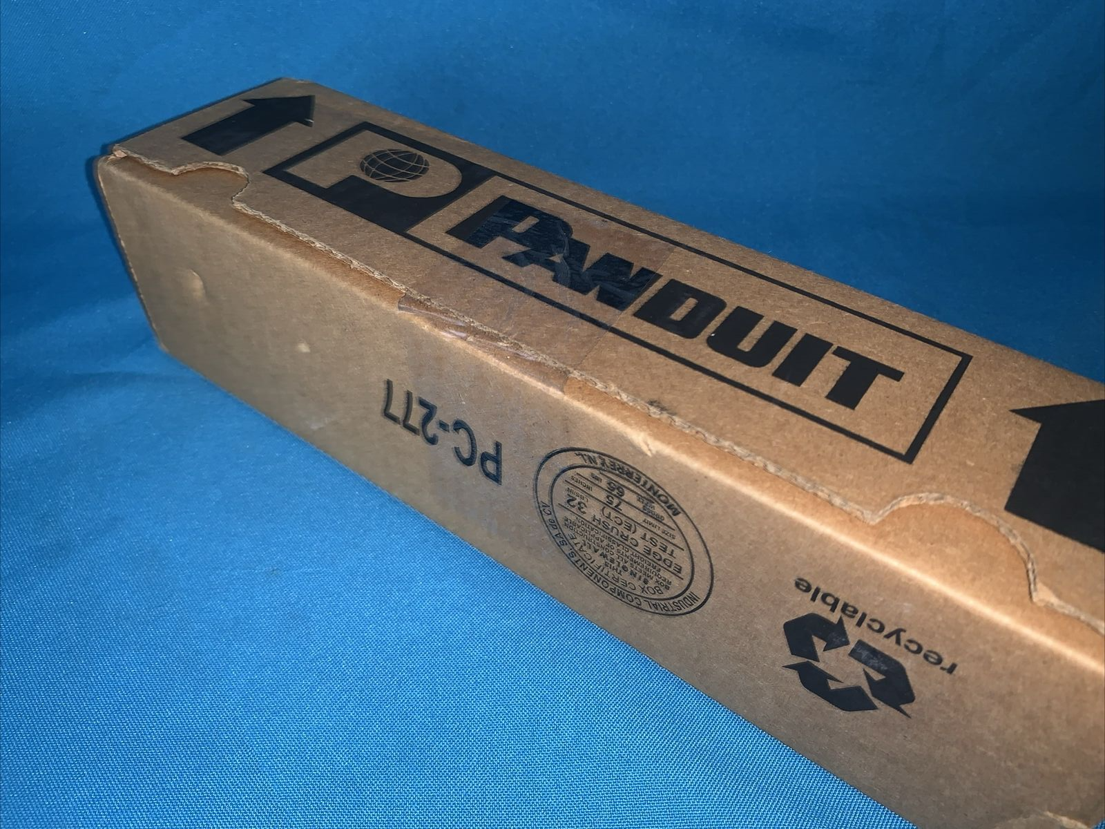 Panduit Cast5e 12 Port patch panel NK5EPPGK12WB/N