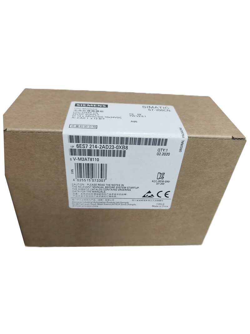 1PCS Siemens 6ES7214-2AD23-0XB8 PLC Unit New in box