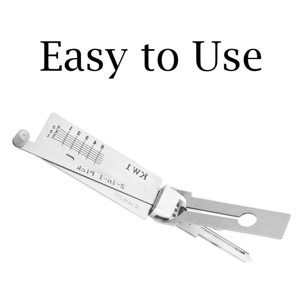2 In 1 KW1 Key Precision Hook and Pick Set Maintenance Repair Tool