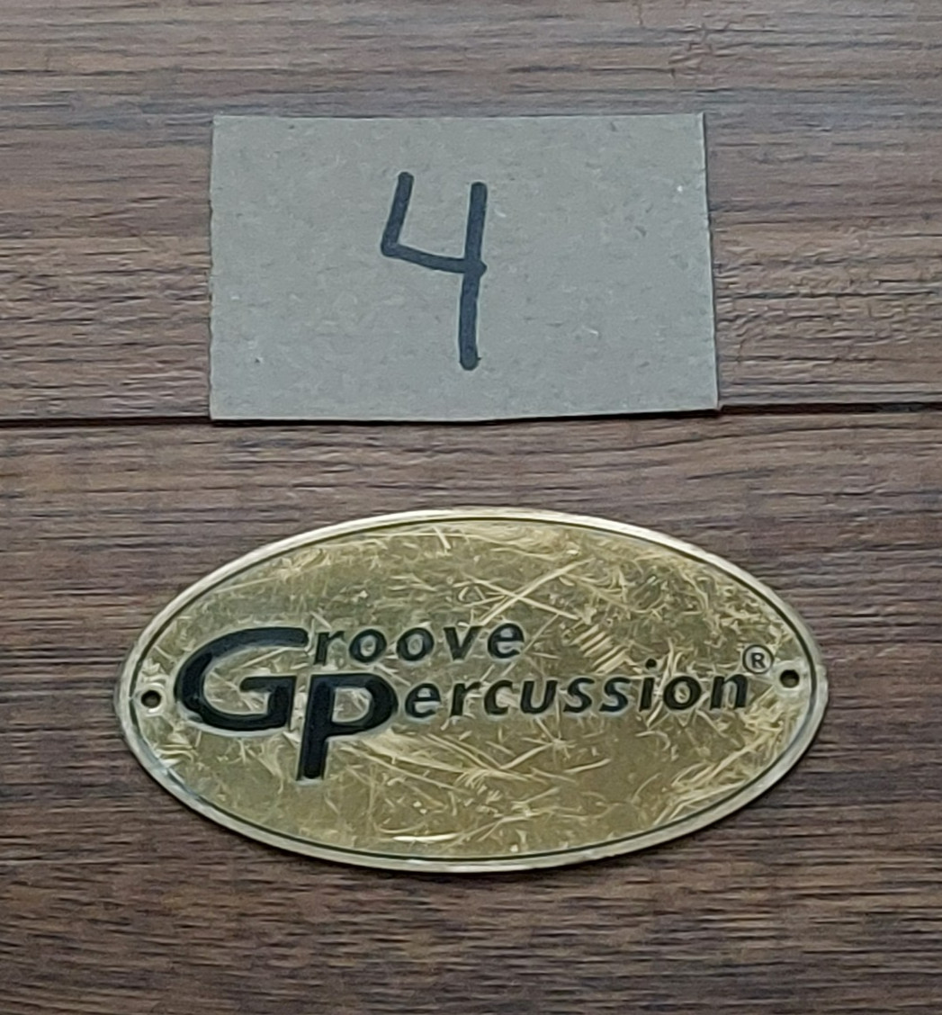 Groove Percussion Drum Badge (582)
