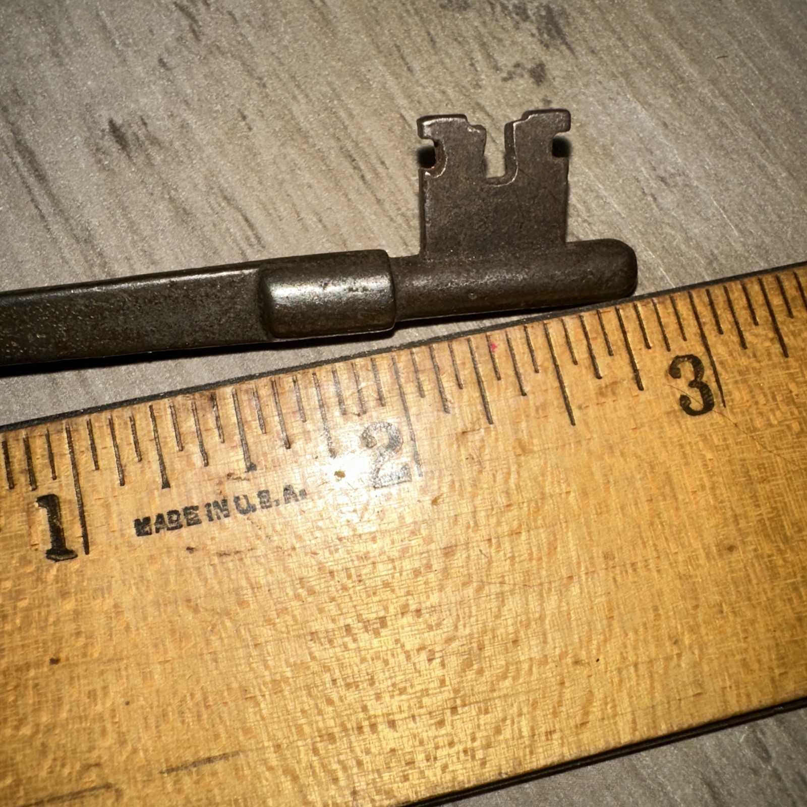 Antique Skeleton Key Solid Barrel 3 inch Approximately. Legit Antique