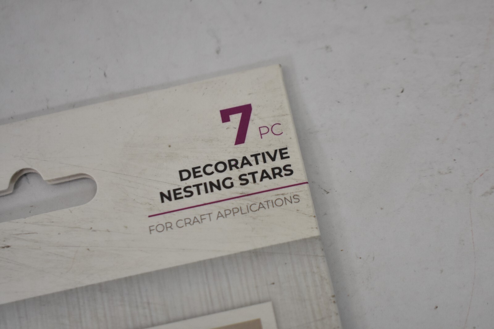Crafters Companion Papercraft Die Elements Application Decorative Nesting Stars