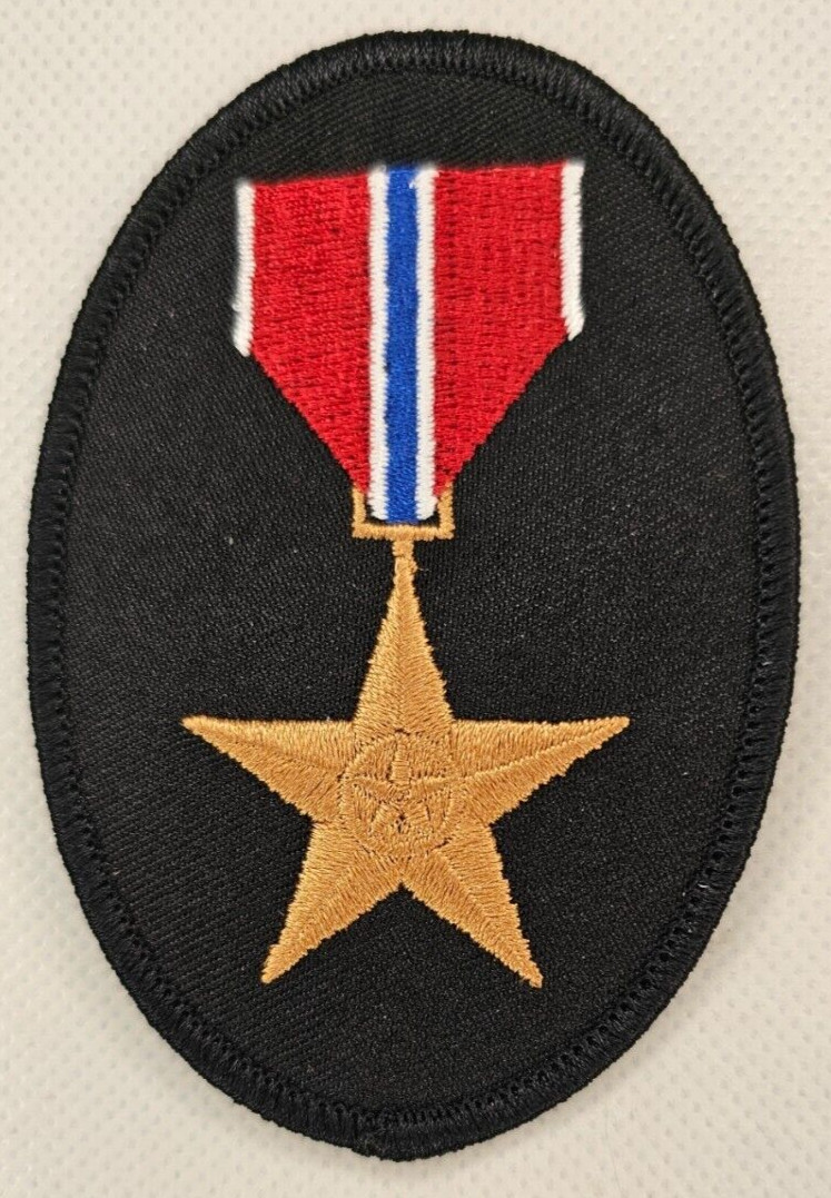 New Military Bronze Star Patch